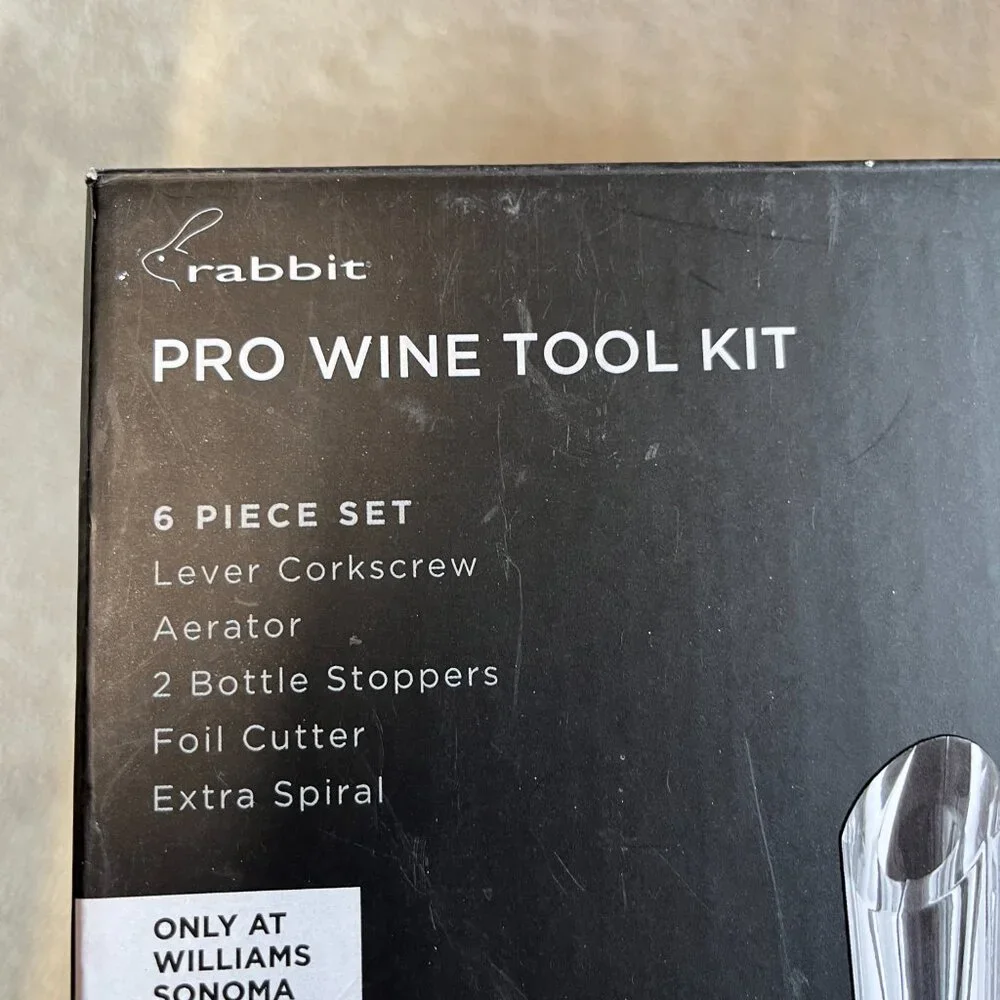 Wine Tool Kit - NIB from William Sonoma‎ (6 pieces)